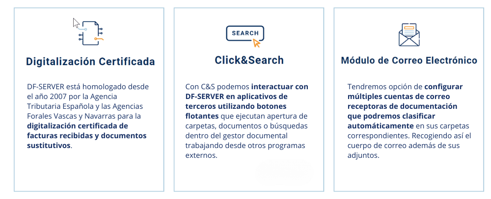 Soluciones de DF SERVER Gestión Documental