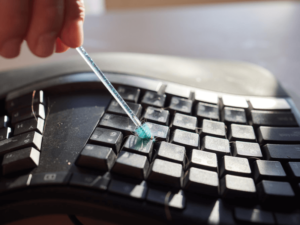 Limpieza de teclado