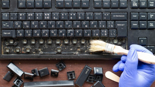 Limpieza de teclado